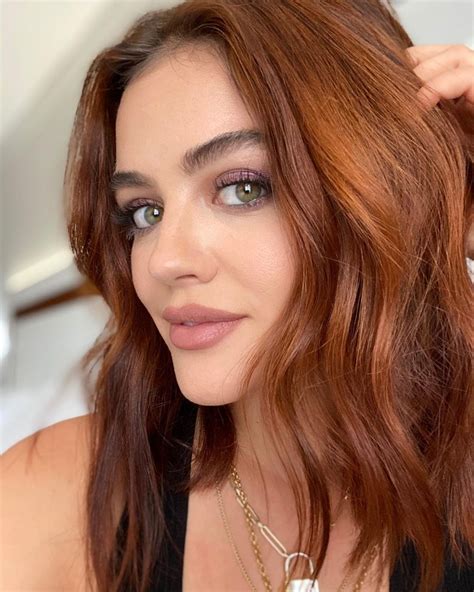 lucy hale red hair